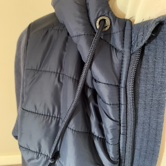 Womens Size S Roots Navy Hooded Jacket - Picture 6 of 13